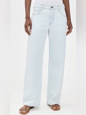 Enza Costa Slouchy Straight Jeans
